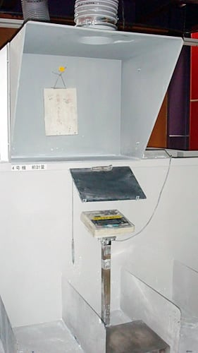 各号機専用計量場